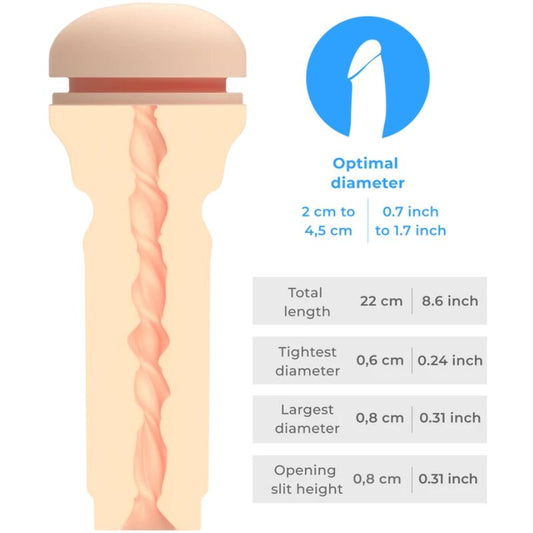 KIIROO - SINTA A CARNE EXTRA APERTADA DO BUMBUM COM FEEL STROKER