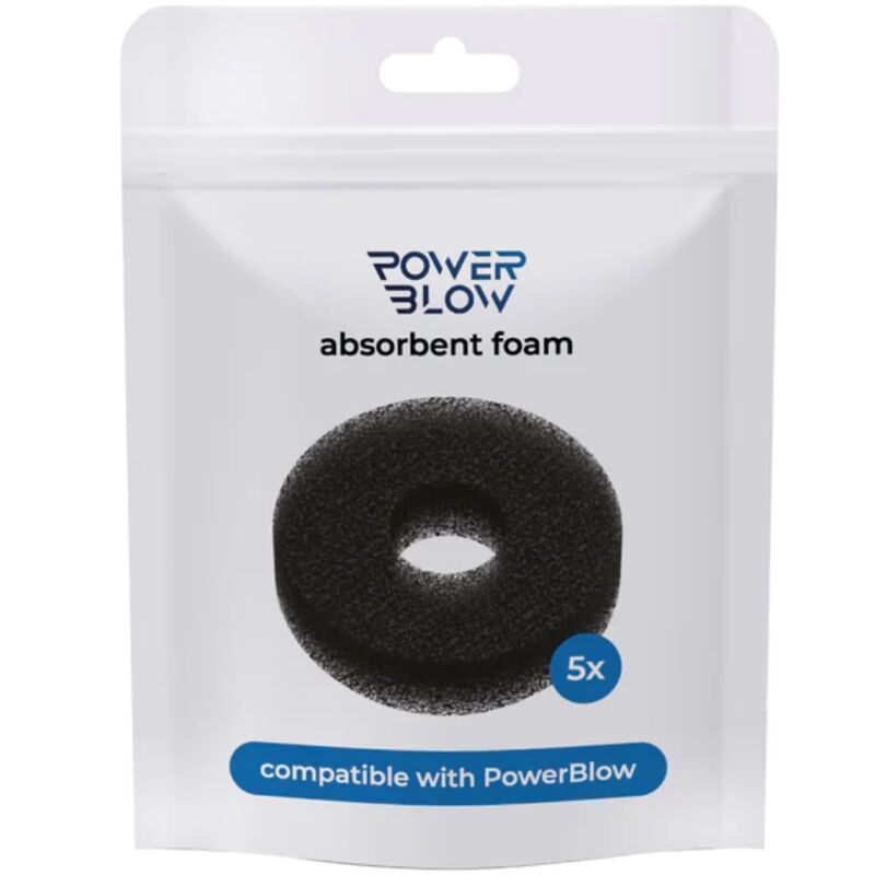 KIIROO - POWER BLOW ABSORBENT FOAM PACK OF 5