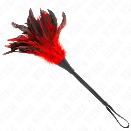KINK - PENAS DE GALINHA RED HORN TICKLE 36 CM