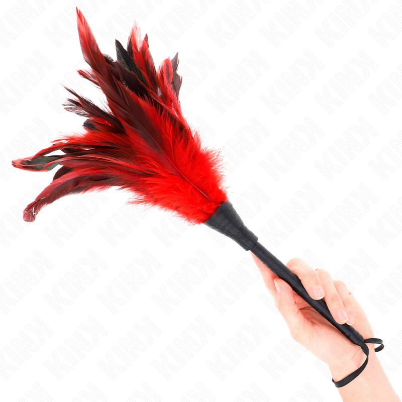 KINK - PENAS DE GALINHA RED HORN TICKLE 36 CM