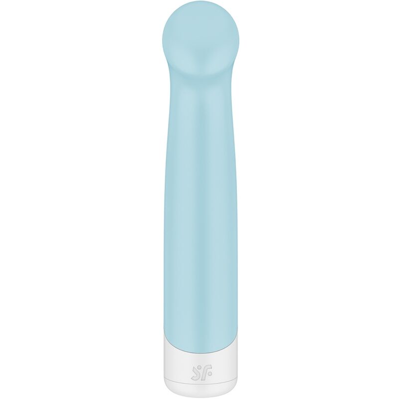 SATISFYER - VIBRADOR G-SPOT WAVE 4 COM PROGRAMA DE 12 VIBRAÇÕES CINZA ESCURO