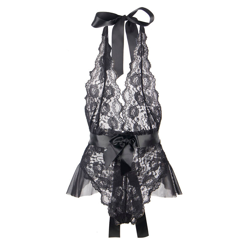SUBBLIME - 930806 BODY SEXY PRETO COM BABADOS P/M