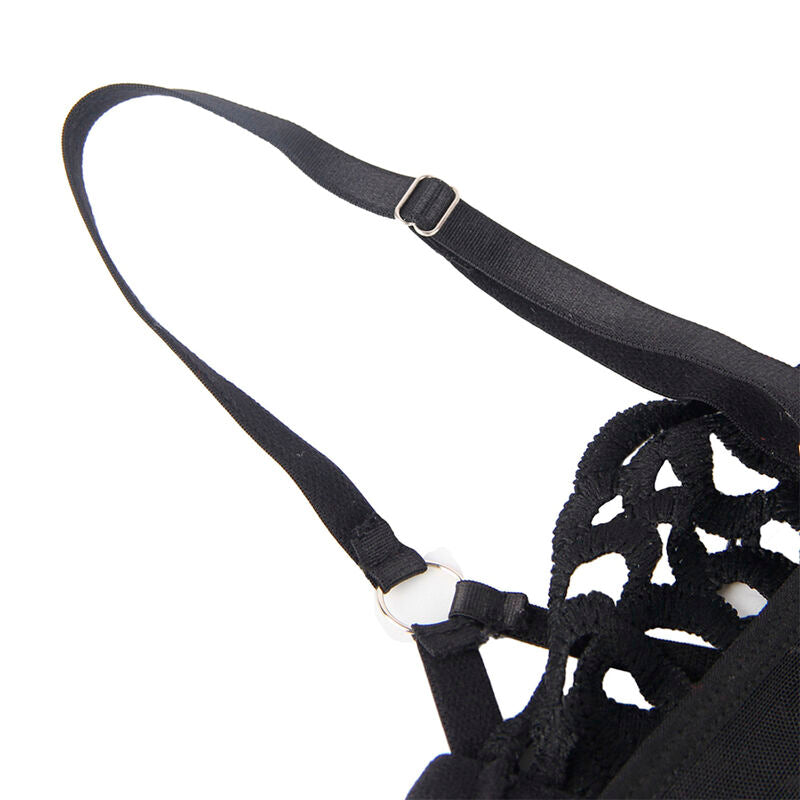 SUBBLIME - 954055 BODY SEXY DE RENDA PRETA P/M