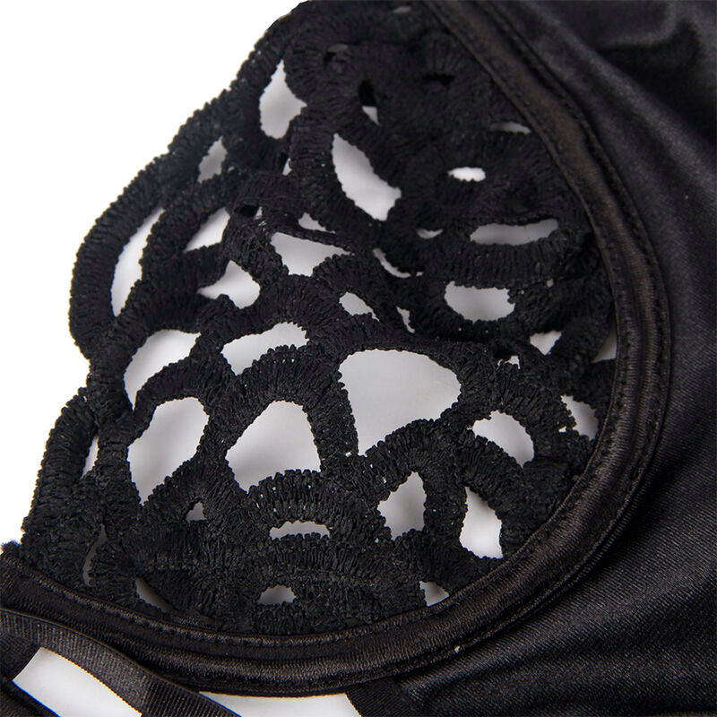 SUBBLIME - 954055 BODY SEXY DE RENDA PRETA P/M