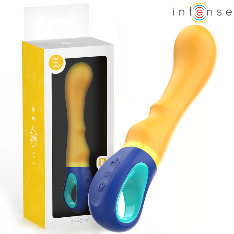 INTENSO - VIBRADOR AMARELO DESLUMBRANTE PARA PONTO G