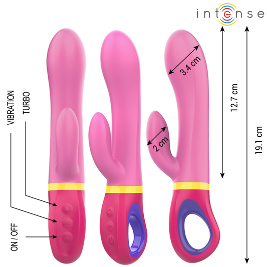 INTENSO - VIBRADOR DAPHNE PINK RABBIT