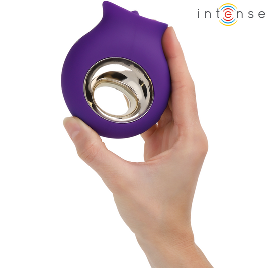 INTENSO - ESTIMULADOR DE CLITÓRIS TULI 9 VIBRAÇÕES E 9 OSCILAÇÕES ROXO