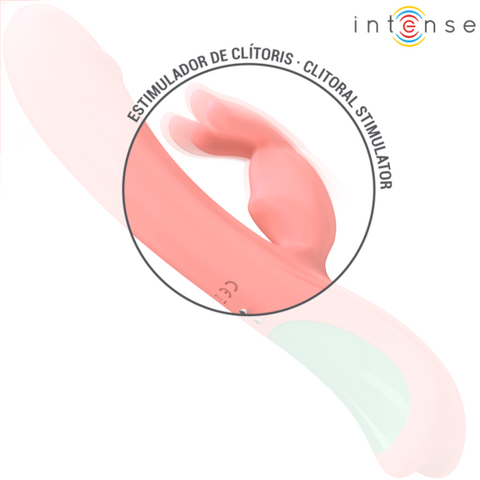 INTENSO - RACHEL VIBRADOR RABBIT 5 VIBRAÇÕES ROSA
