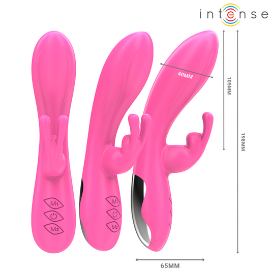 INTENSO - RANDALL RABBIT VIBRADOR 10 VIBRAÇÕES ROSA