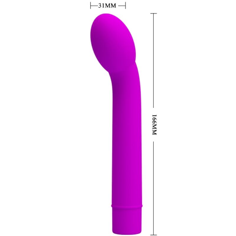 PRETTY LOVE - VIBRADOR LOGAN PONTO G 10 VIBRAÇÕES ROXO