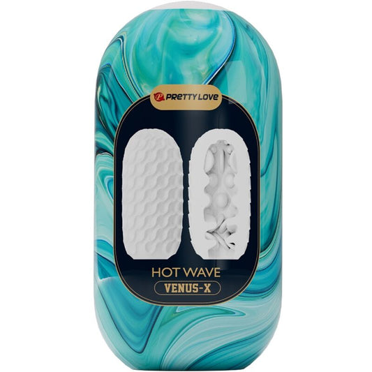 PRETTY LOVE - MASTURBADOR MASCULINO DE SILICONE WHITE HOT WAVE