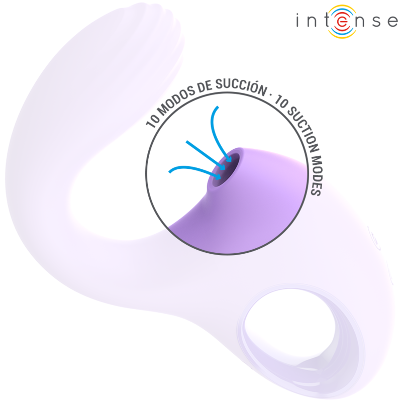 INTENSO - VIBRADOR E ESTIMULADOR BAXTER ROXO