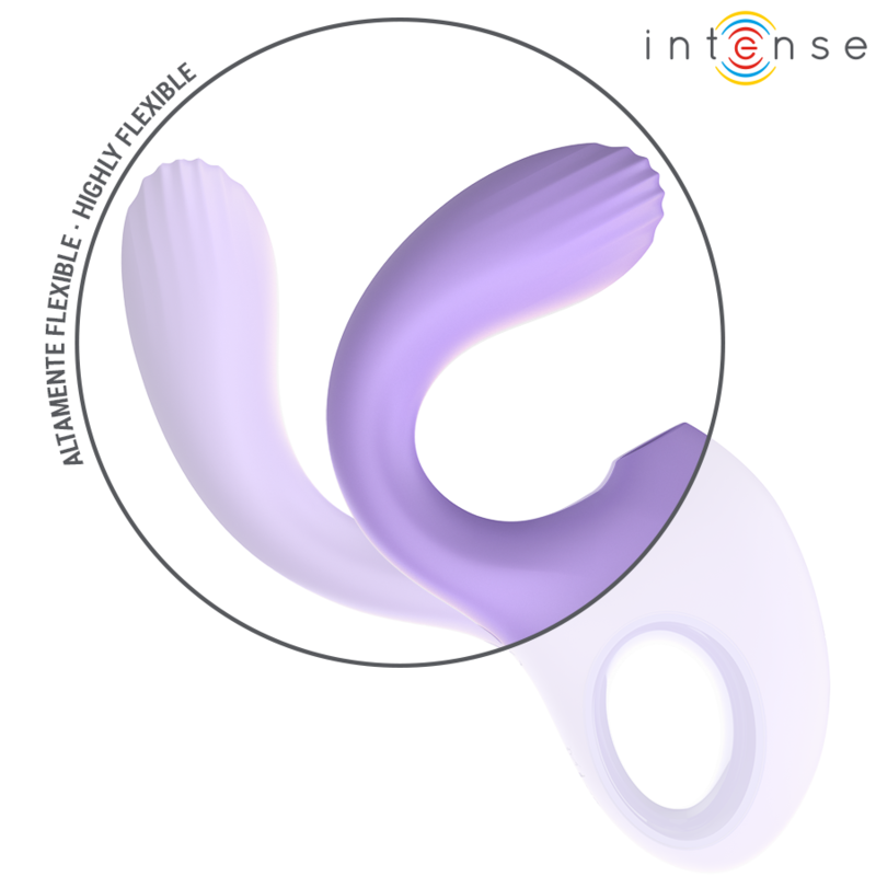 INTENSO - VIBRADOR E ESTIMULADOR BAXTER ROXO