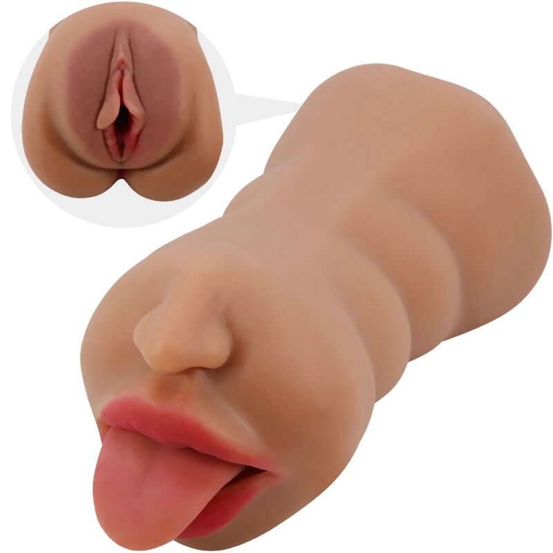 CRAZY BULL - SARAH DUPLO MASTURBADOR BOCA E CARNE VAGINA