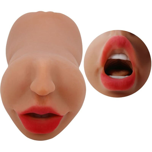 CRAZY BULL - ZOEY MASTURBADOR DUPLO BOCA E CARNE VAGINA