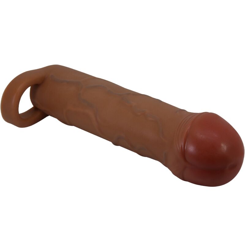 PRETTY LOVE - MANGA PARA PÊNIS CEBOLA MULATA DE 2,5 CM COM EXTENSÃO