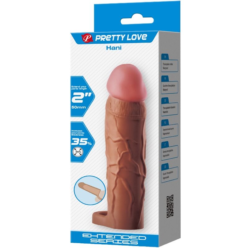 PRETTY LOVE - HANI PENIS SLEEPE COM EXTENSÃO DE 5 CM MULATUS