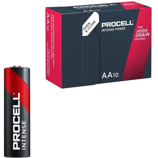 PROCELL - POTÊNCIA INTENSA ALCALINAS LR6 AA 1,5V CAIXA*10
