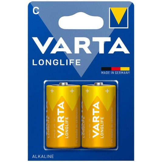 VARTA - PILHA ALCALINA DE LONGA DURAÇÃO C LR14 BLISTER*2