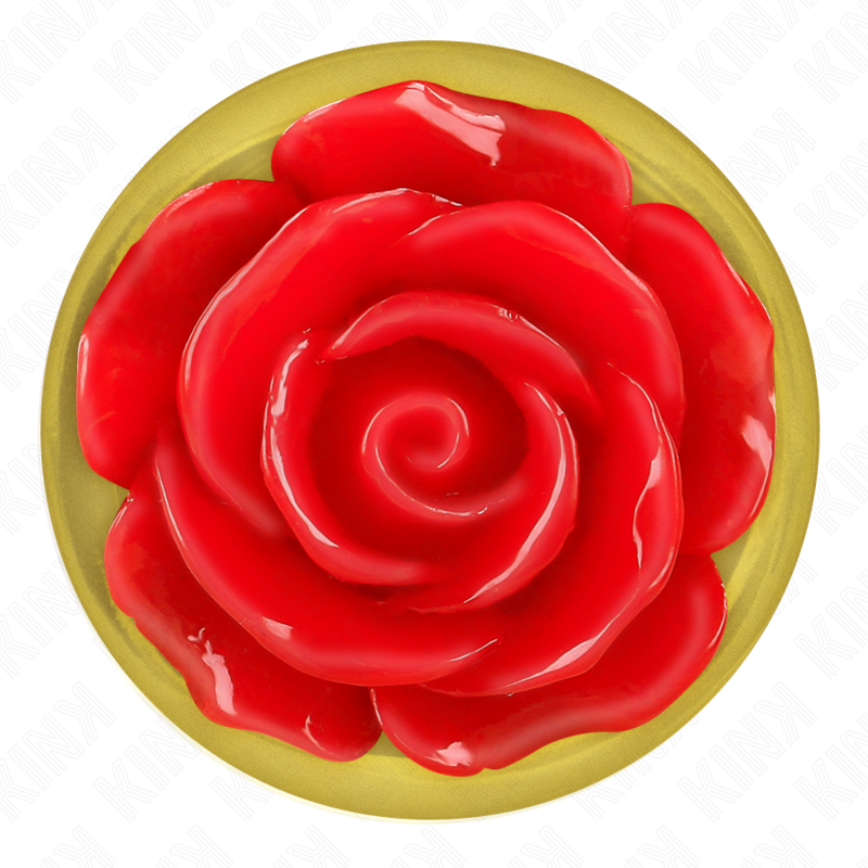 KINK - RED ROSE GOLD ANAL PLUG SIZE S