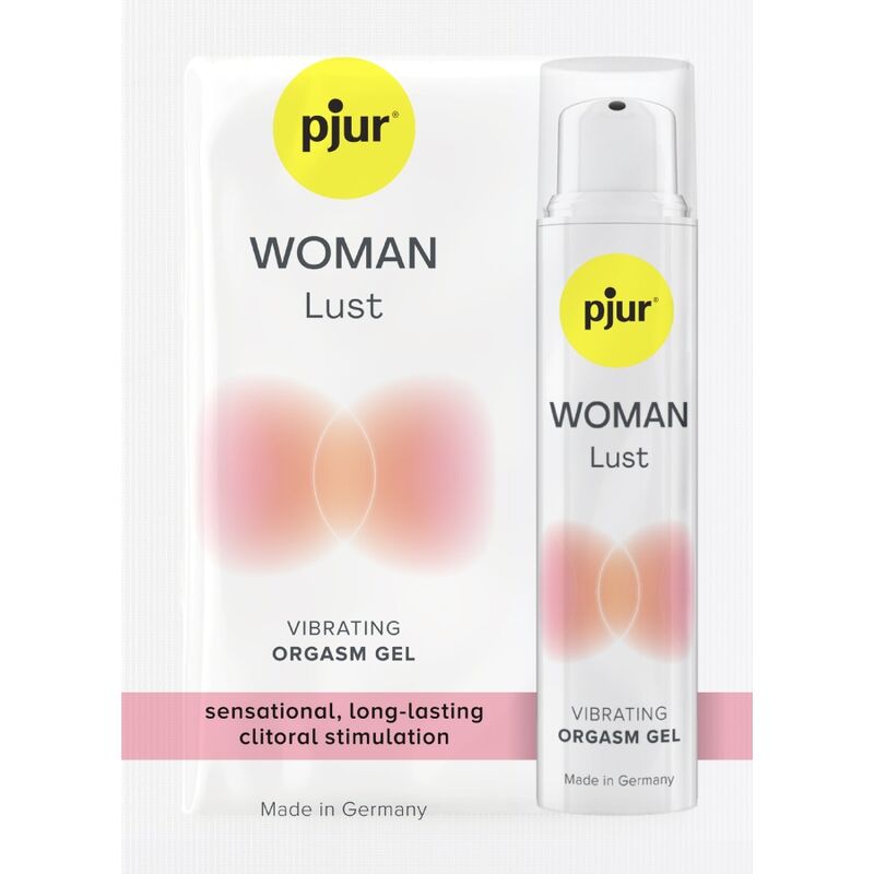 PJUR - GEL DE ORGASMO VIBRANTE DE DOSE ÚNICA WOMAN LUST 1,5 ML