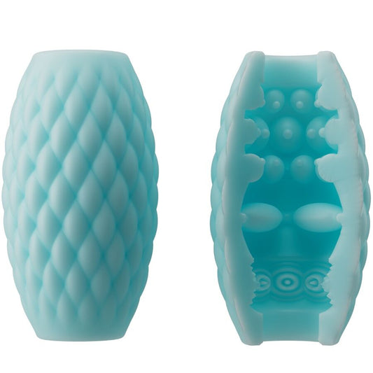 PRETTY LOVE - MASTURBADOR MASCULINO DE SILICONE ATHENA EROS AZUL CÉU
