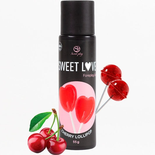 SECRETPLAY - GEL PIRULITO DE CEREJA DOCE AMOR 60 ML