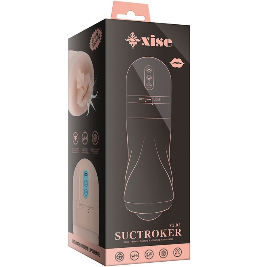 XISE - SUCTROKER V2.0 | ORAL MASTURBATOR WITH VIBRATION
