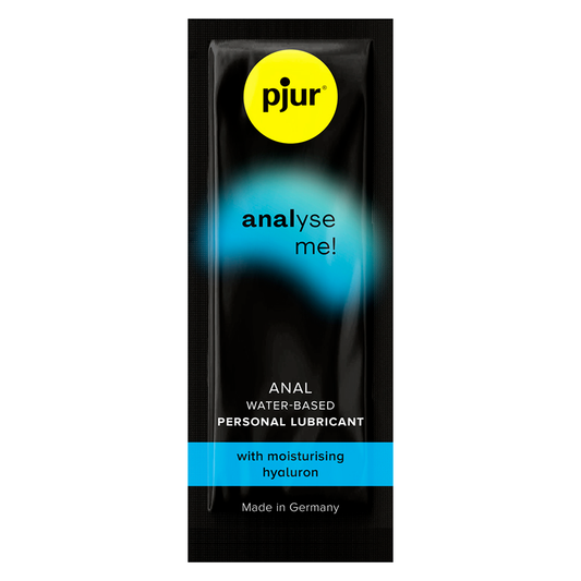 PJUR - ANALYZE ME LUBRIFICANTE ANAL À BASE DE ÁGUA 2 ML