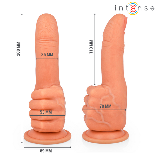 INTENSE - BENDER STIMULATEUR POINT G MAIN FLEXIBLE 11,3 CM