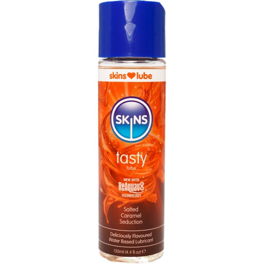 SKINS - DELICIOUS WATER-BASED LUBRICANT SALTED CARAMEL 130ML