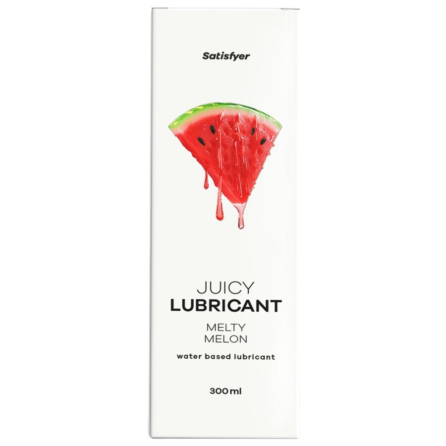 SATISFYER - LUBRIFIANT À BASE D'EAU JUICY MELON FONDANT 300 ML