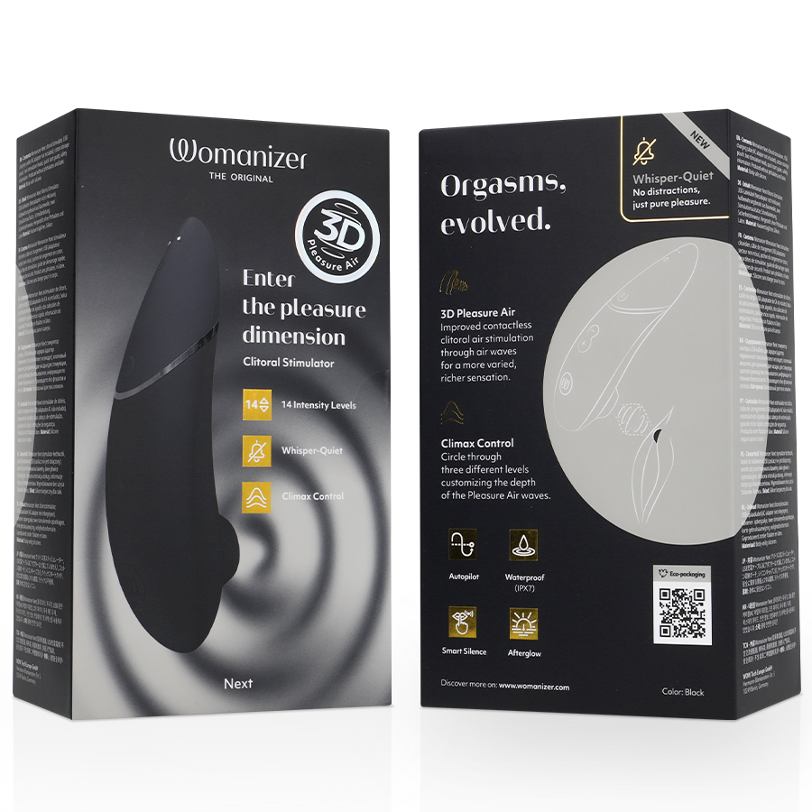 WOMANIZER - STIMULATEUR CLITORIAL NOIR