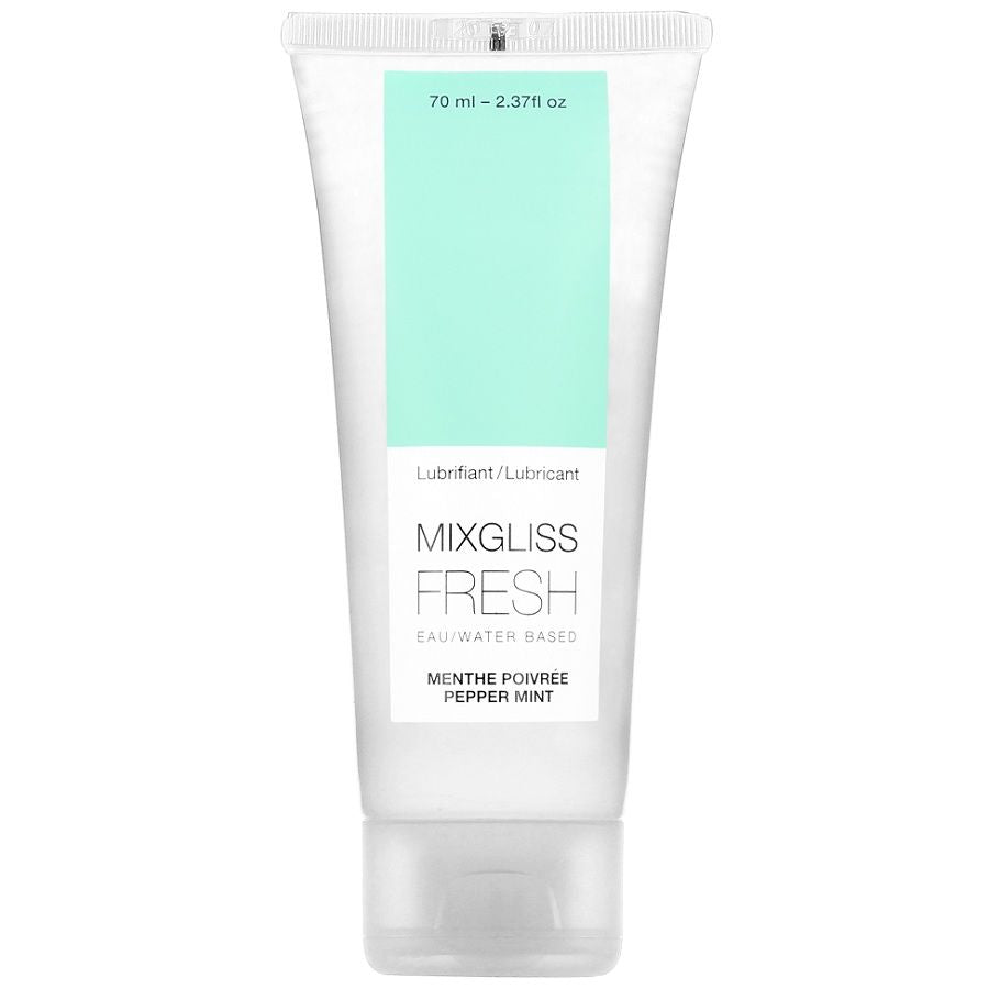 MIXGLISS - WATER-BASED LUBRICANT COLD EFFECT MINT FLAVOR 70 ML