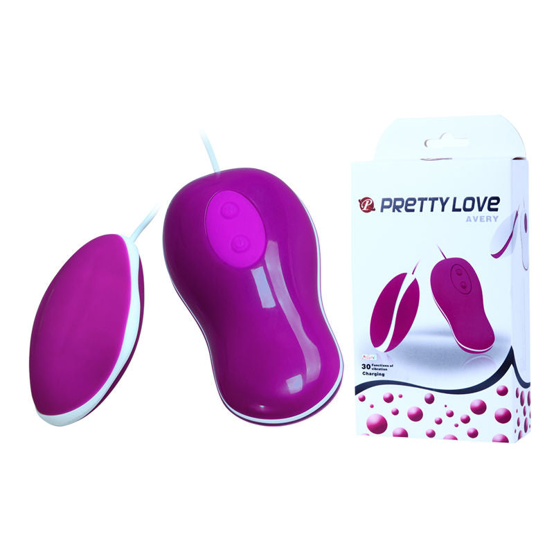 PRETTY LOVE - OVO VIBRANTE DE FLERTE COM CONTROLE REMOTO AVERY