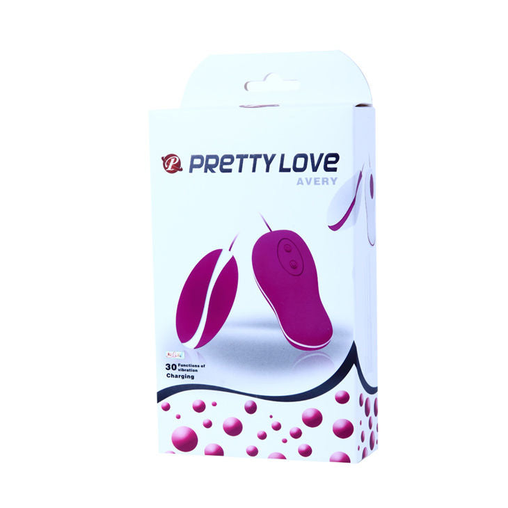PRETTY LOVE - OVO VIBRANTE DE FLERTE COM CONTROLE REMOTO AVERY