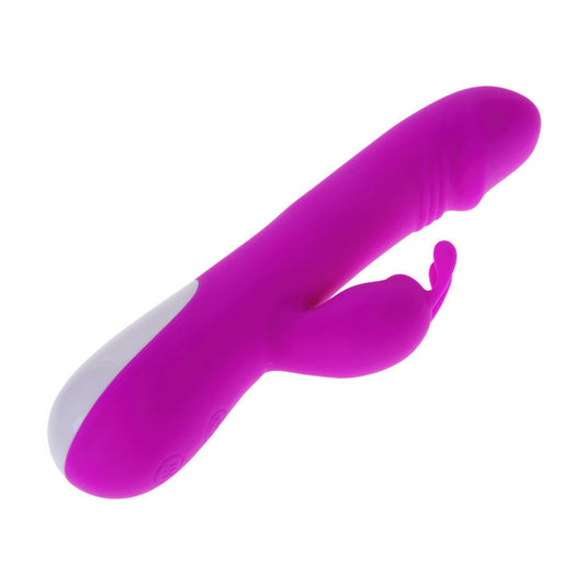 PRETTY LOVE - VIBRADOR DE FLERTE ROBERT COM ESTIMULADOR DE CLITÓRIS