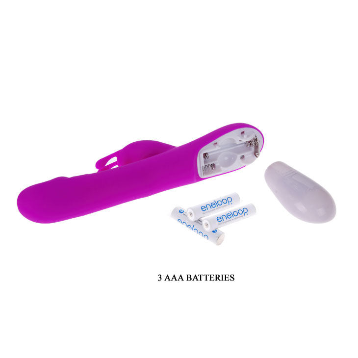 PRETTY LOVE - FLIRTATION VIBRATOR ROBERT WITH CLITORIS STIMULATOR