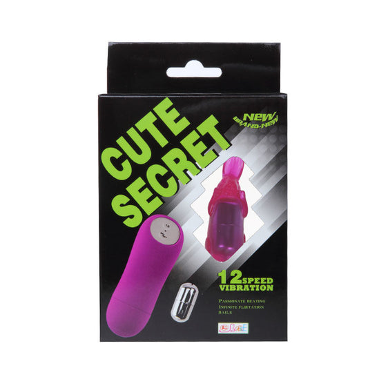 BAILE - VIBRADOR CUTE SECRET BUNNY 12 VELOCIDADES