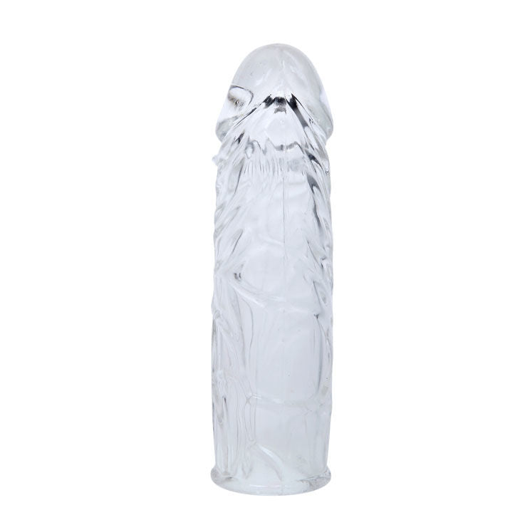 BAILE - 13 CM CLEAR SILICONE PENIS COVER