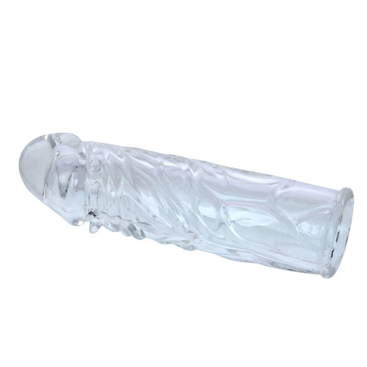 BAILE - 13 CM CLEAR SILICONE PENIS COVER