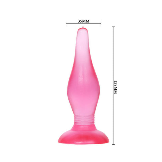 BAILE - PLUG ANAL SOFT TOUCH LILÁS 14,2 CM