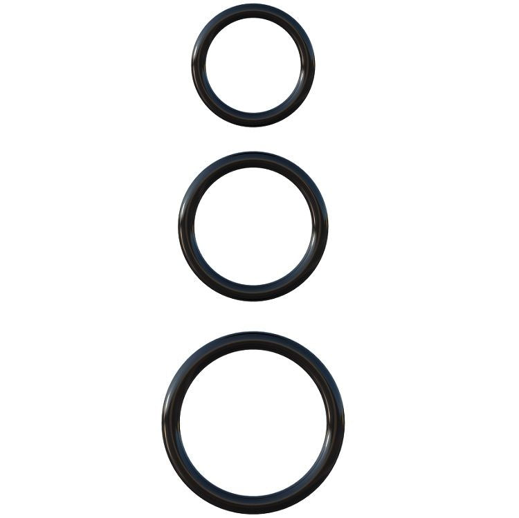 FANTASY C-RINGZ - CONJUNTO DE 3 ANÉIS DE SILICONE STAMINA