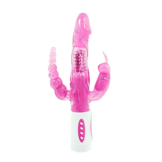 BAILE - PRETTY BUNNY VIBRADOR TRIPLO ROTATOR