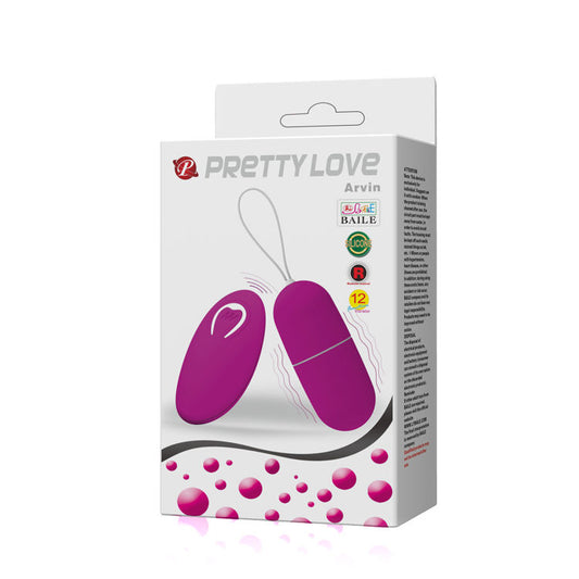 PRETTY LOVE - OVO VIBRATÓRIO ARVIN 12V CONTROLE REMOTO