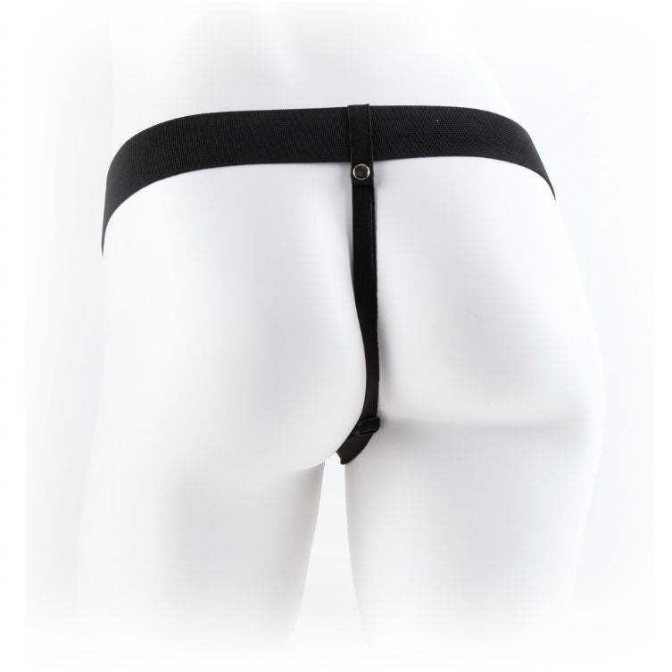 SÉRIE FETISH FANTASY - CINTA OCA DE 9" COM BOLAS DE CARNE