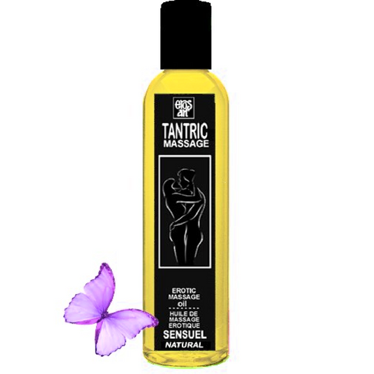 EROS-ART - ÓLEO DE MASSAGEM TÂNTRICA AFRODISÍACO NATURAL E NEUTRO 30 ML