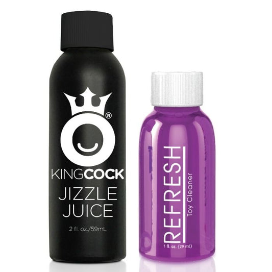 KING COCK - DILDO SQUIRTING DE 17,8 CM