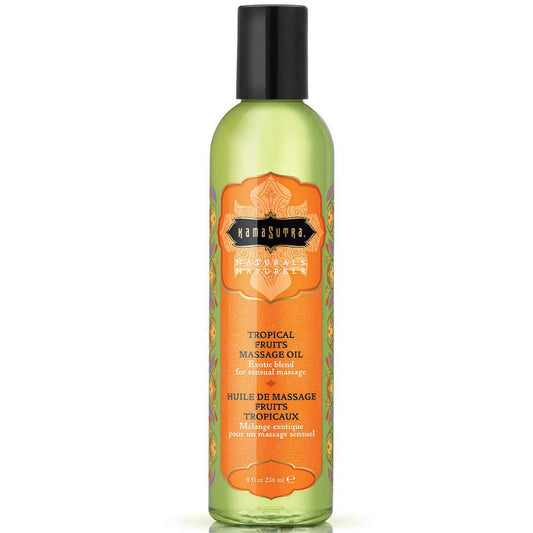 KAMASUTRA - KAMASUTRA - NATURAL TROPICAL FRUIT MASSAGE OIL 236ML