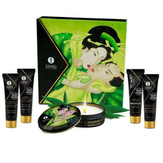 SHUNGA - KIT DE CHÁ VERDE ORGÂNICO SEGREDO DE GEISHA